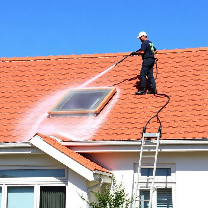 Roof Soft Washing